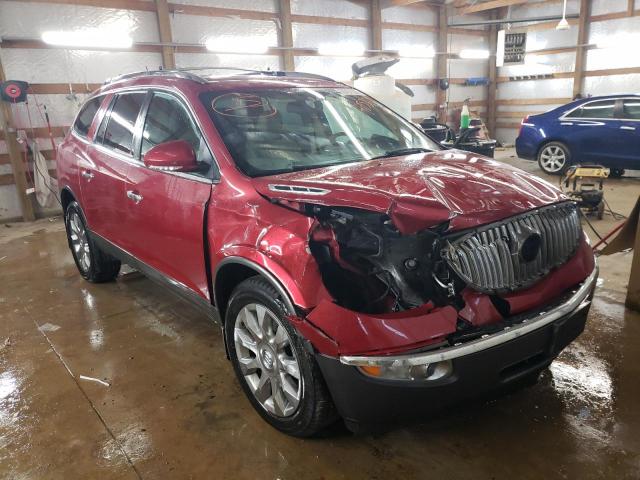 5GAKRDED7CJ403328 - 2012 BUICK ENCLAVE RED photo 4