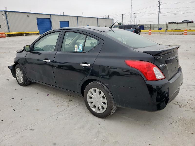 3N1CN7AP5KL871407 - 2019 NISSAN VERSA S 黑色 照片 2