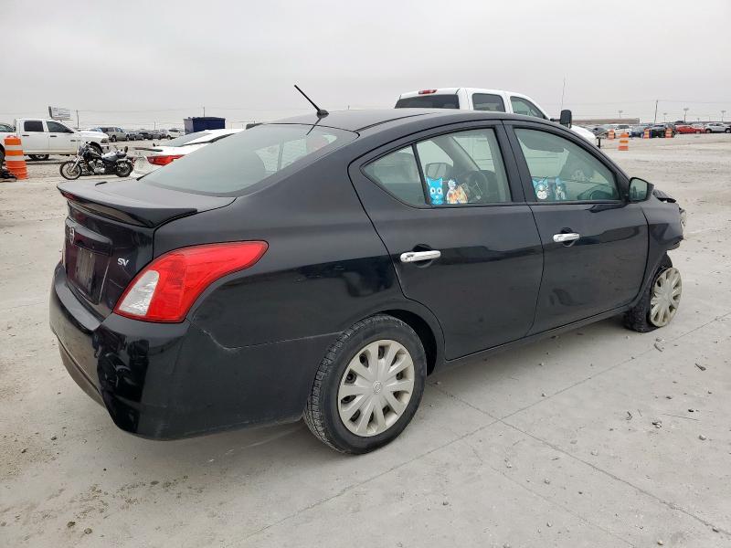 3N1CN7AP5KL871407 - 2019 NISSAN VERSA S 黑色 照片 3