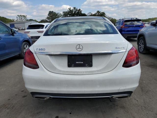 W1KWF8EB7LR595646 - 2020 MERCEDES-BENZ C 300 4MATIC WHITE photo 6
