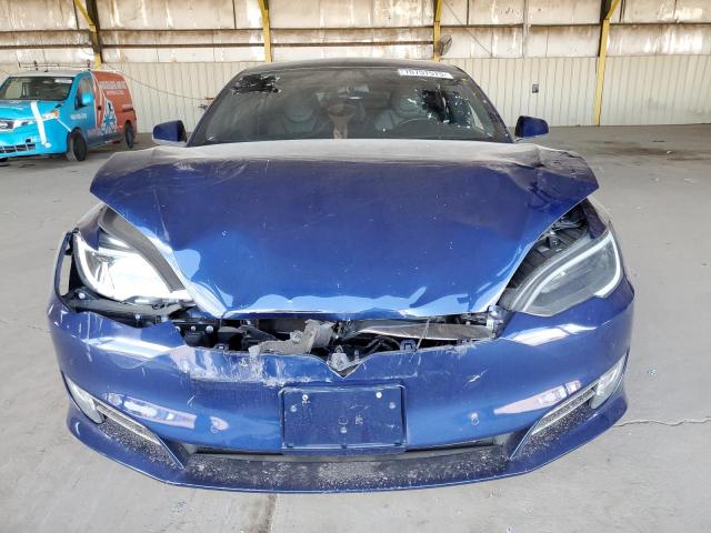 5YJSA1E26JF264784 - 2018 TESLA MODEL S Niebieski zdjęcie 5