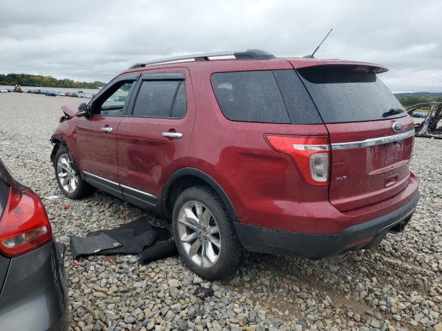 1FM5K8D89DGB92817 - 2013 FORD EXPLORER XLT RED photo 2