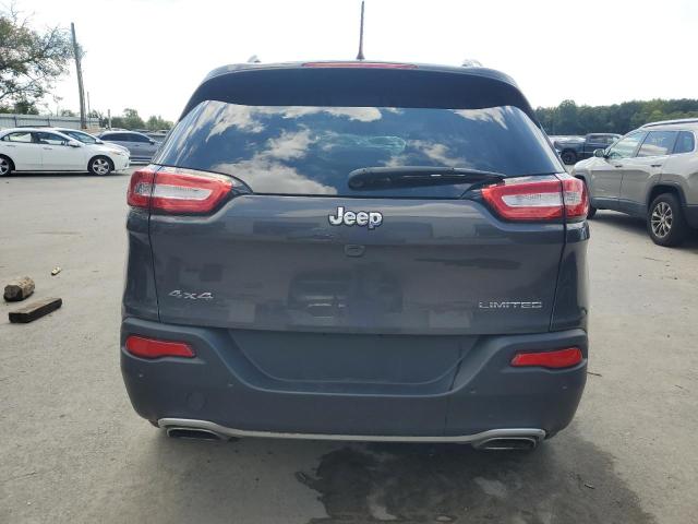 1C4PJMDXXJD502972 - 2018 JEEP CHEROKEE LIMITED ნაცრისფერი ფოტო 6