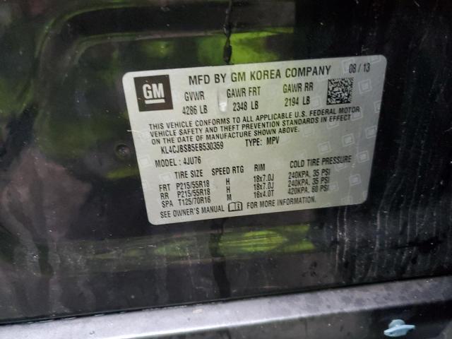 KL4CJBSB5EB530359 - 2014 BUICK ENCORE CONVENIENCE 黑色 照片 13