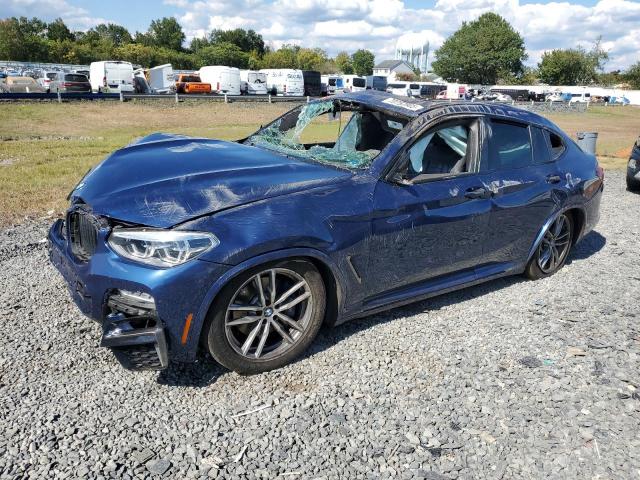 5UXUJ5C5XKLA93597 - 2019 BMW X4 M40I BLUE photo 1