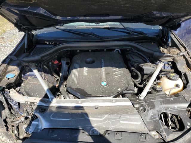 5UXUJ5C5XKLA93597 - 2019 BMW X4 M40I BLUE photo 11