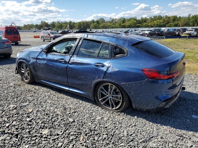 5UXUJ5C5XKLA93597 - 2019 BMW X4 M40I BLUE photo 2