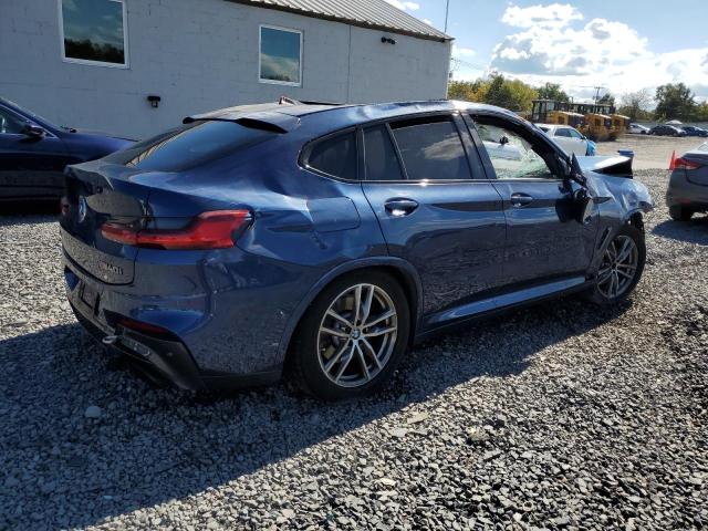 5UXUJ5C5XKLA93597 - 2019 BMW X4 M40I BLUE photo 3