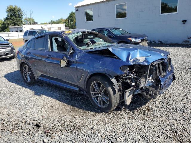 5UXUJ5C5XKLA93597 - 2019 BMW X4 M40I BLUE photo 4