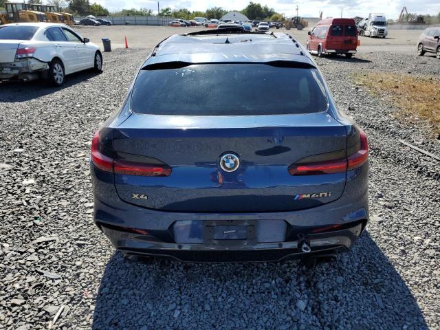 5UXUJ5C5XKLA93597 - 2019 BMW X4 M40I BLUE photo 6