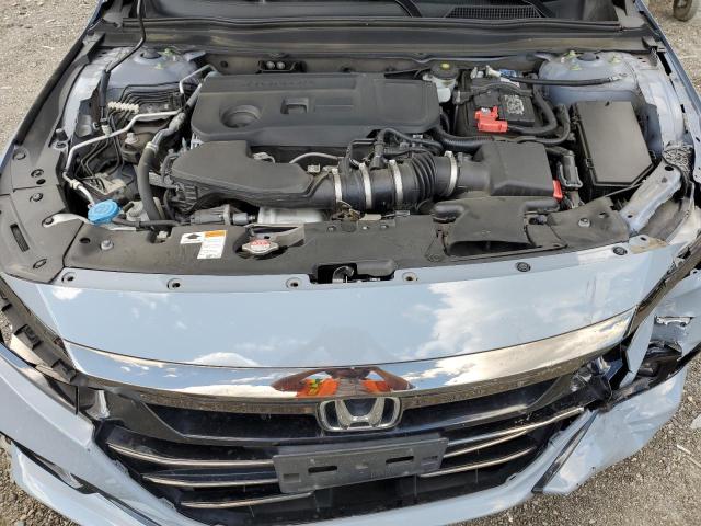1HGCV2F38MA001622 - 2021 HONDA ACCORD SPORT GRAY photo 11