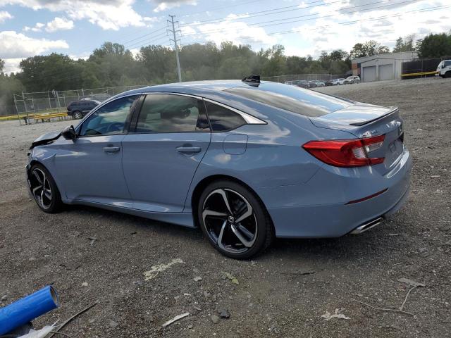 1HGCV2F38MA001622 - 2021 HONDA ACCORD SPORT GRAY photo 2