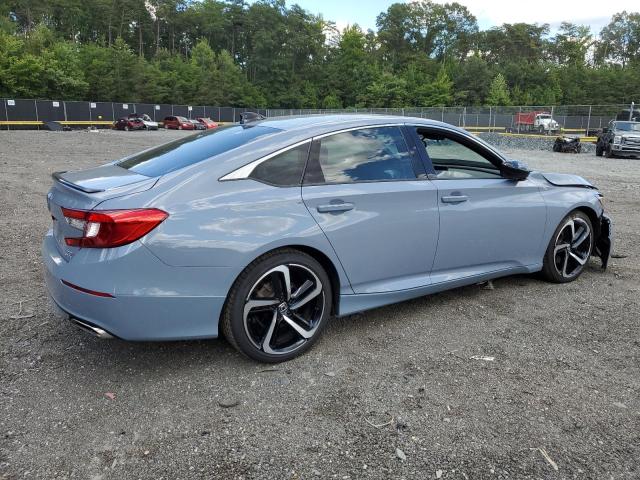 1HGCV2F38MA001622 - 2021 HONDA ACCORD SPORT GRAY photo 3