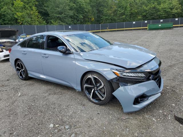 1HGCV2F38MA001622 - 2021 HONDA ACCORD SPORT GRAY photo 4