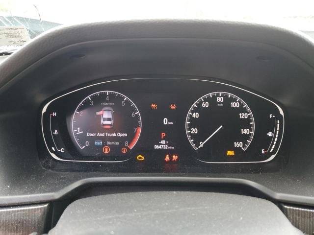 1HGCV2F38MA001622 - 2021 HONDA ACCORD SPORT GRAY photo 9