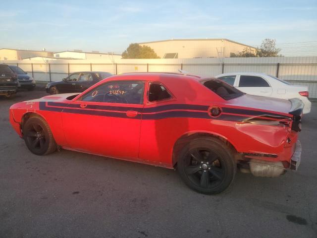 2C3CDZAG9GH218384 - 2016 DODGE CHALLENGER RED photo 2