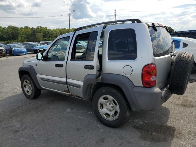 1J4GL48K94W327044 - 2004 JEEP LIBERTY SPORT SILVER photo 2