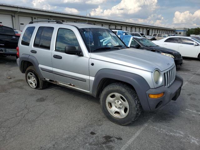 1J4GL48K94W327044 - 2004 JEEP LIBERTY SPORT SILVER photo 4