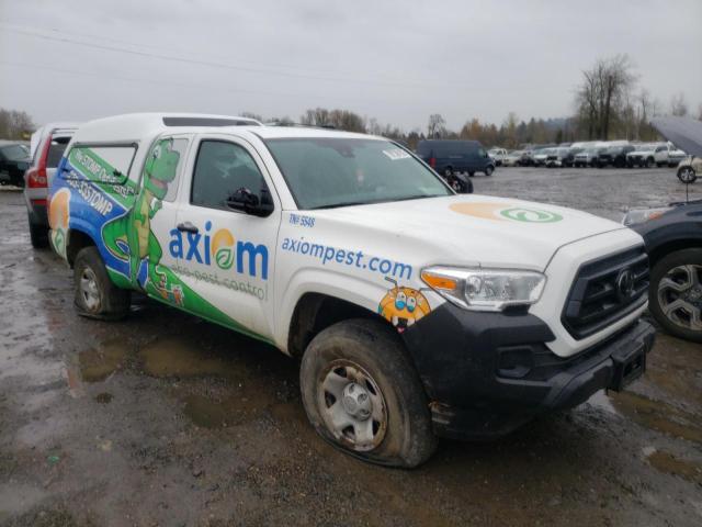 3TYRX5GN7MT015510 - 2021 TOYOTA TACOMA ACCESS CAB თეთრი ფოტო 4