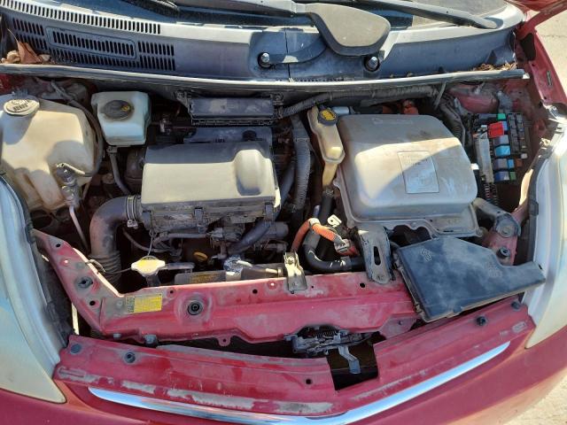 JTDKB20U887701521 - 2008 TOYOTA PRIUS წითელი ფოტო 11