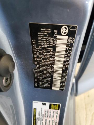 5YFS4RCE4LP056123 - 2020 TOYOTA COROLLA SE GRAY photo 12