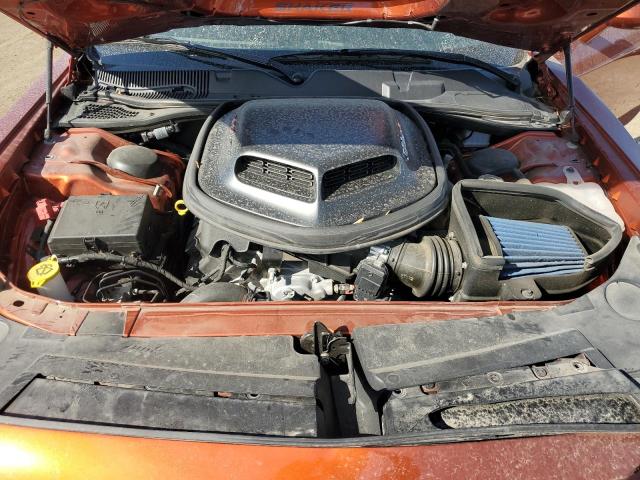 2C3CDZFJ3NH122509 - 2022 DODGE CHALLENGER R/T SCAT PACK ORANGE photo 11