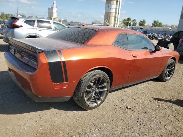 2C3CDZFJ3NH122509 - 2022 DODGE CHALLENGER R/T SCAT PACK ORANGE photo 3