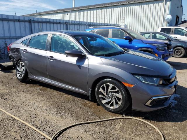 2HGFC2F79LH000131 - 2020 HONDA CIVIC EX GRAY photo 4