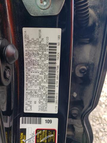 3TMJU62N89M075110 - 2009 TOYOTA TACOMA DOUBLE CAB PRERUNNER CHARCOAL photo 12