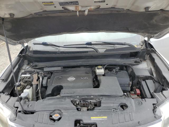 5N1AR2MM7DC675590 - 2013 NISSAN PATHFINDER S SILVER photo 12