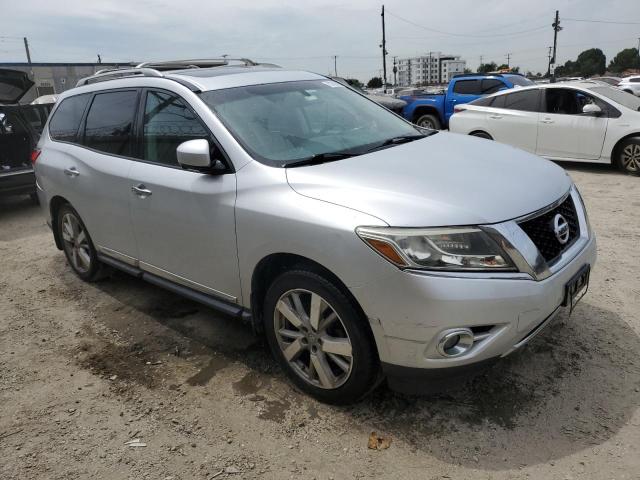 5N1AR2MM7DC675590 - 2013 NISSAN PATHFINDER S SILVER photo 4