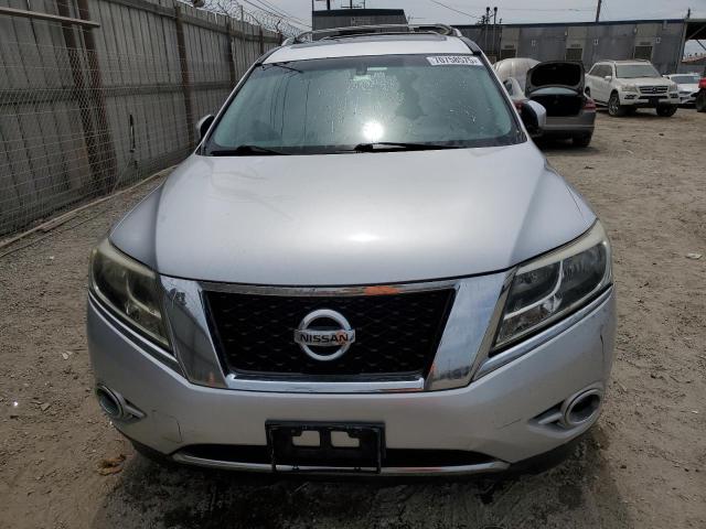 5N1AR2MM7DC675590 - 2013 NISSAN PATHFINDER S SILVER photo 5