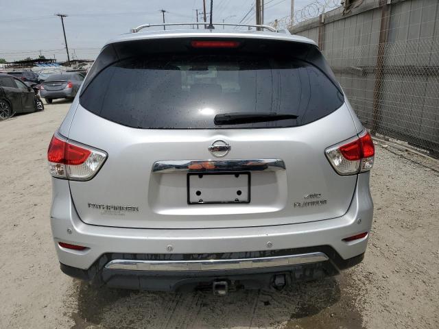5N1AR2MM7DC675590 - 2013 NISSAN PATHFINDER S SILVER photo 6