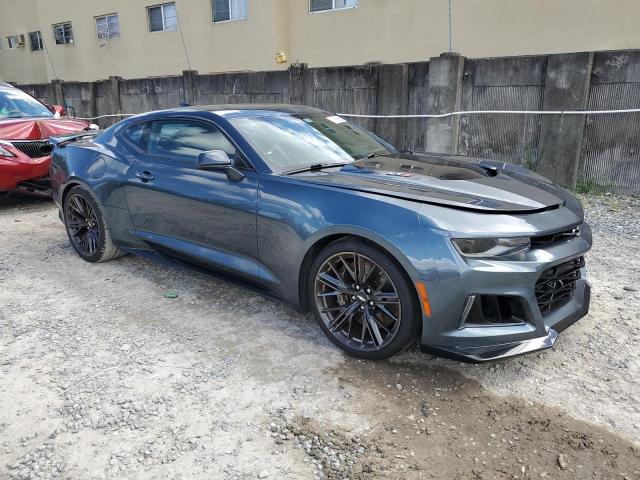 1G1FJ1R6XK0115608 - 2019 CHEVROLET CAMARO ZL1 GRAY photo 4