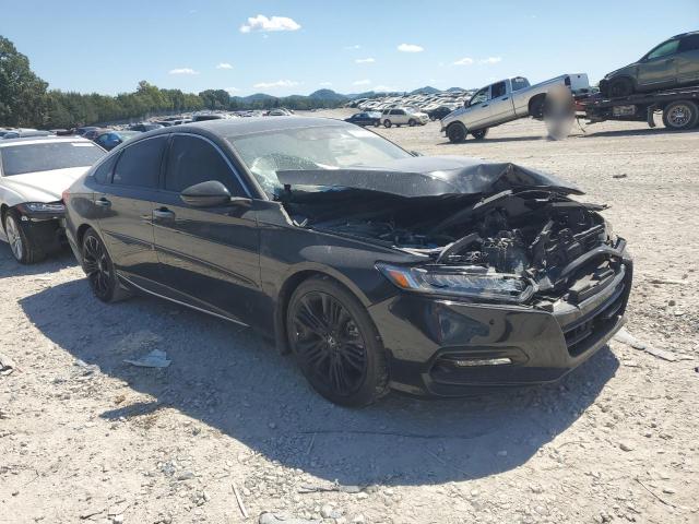 1HGCV1F93JA033131 - 2018 HONDA ACCORD TOURING 黑色 照片 4