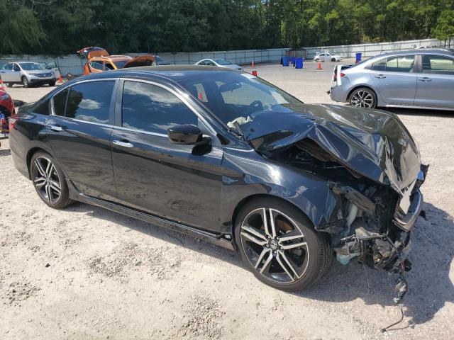 1HGCR2F58HA258338 - 2017 HONDA ACCORD SPORT BLACK photo 4