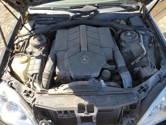 WDBNG70JX4A416820 - 2004 MERCEDES-BENZ S 430 BLACK photo 11