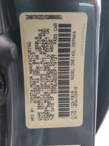 5YFBU4EE6DP178127 - 2013 TOYOTA COROLLA BASE 灰色 照片 12