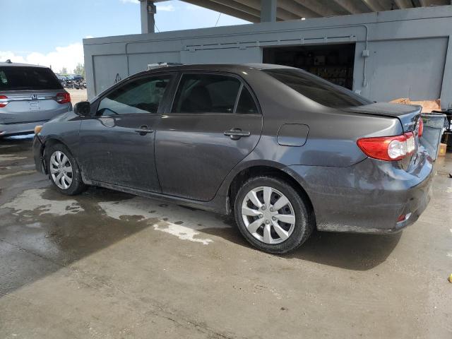 5YFBU4EE6DP178127 - 2013 TOYOTA COROLLA BASE 灰色 照片 2