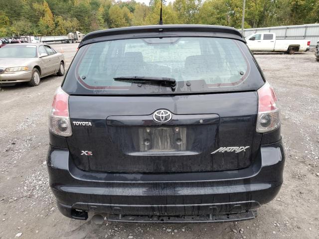 2T1KR30E57C656318 - 2007 TOYOTA COROLLA MA XR BLACK photo 6