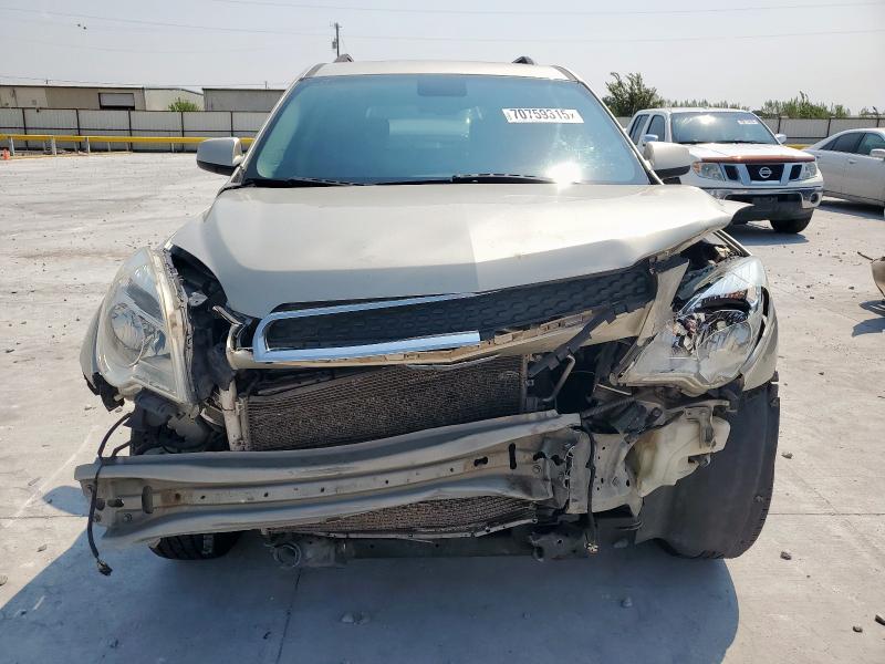 2GNALPEKXD6332708 - 2013 CHEVROLET EQUINOX LT GRAY photo 5