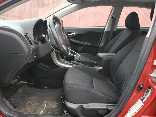 2T1BU40E99C104084 - 2009 TOYOTA COROLLA BASE წითელი ფოტო 7