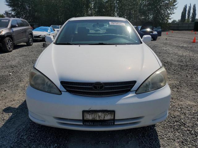 4T1BE32K53U169689 - 2003 TOYOTA CAMRY LE WHITE photo 5