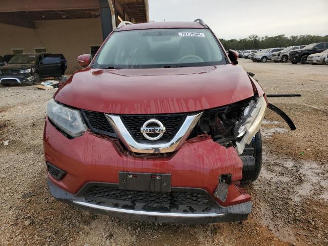 5N1AT2MT6EC773052 - 2014 NISSAN ROGUE S RED photo 5