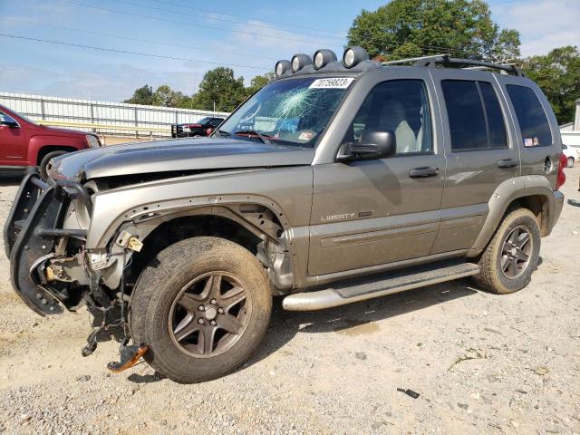 1J4GL38K12W367142 - 2002 JEEP LIBERTY RENEGADE GRAY photo 1