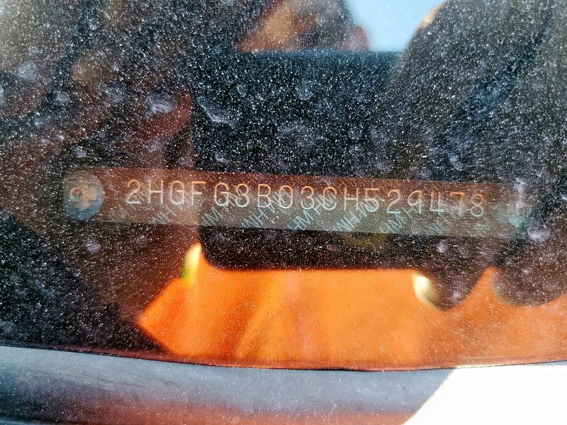 2HGFG3B03CH529478 - 2012 HONDA CIVIC EXL BLACK photo 12