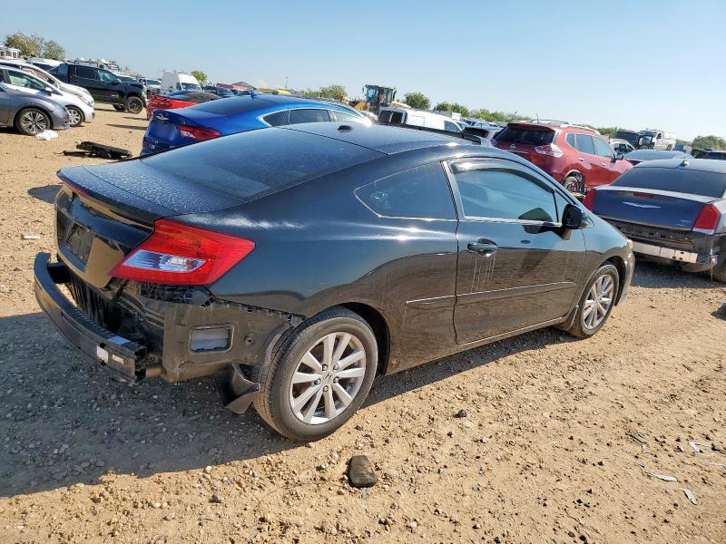 2HGFG3B03CH529478 - 2012 HONDA CIVIC EXL BLACK photo 3