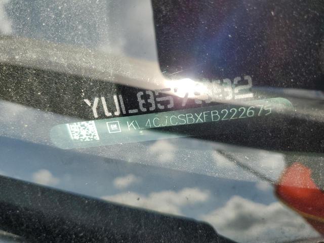 KL4CJCSBXFB222675 - 2015 BUICK ENCORE RED photo 13