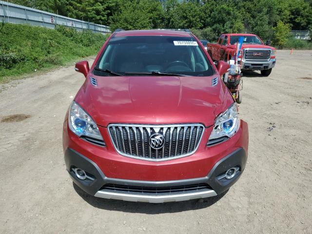 KL4CJCSBXFB222675 - 2015 BUICK ENCORE RED photo 5