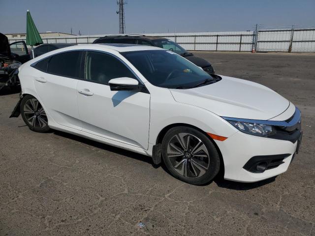 JHMFC1F79JX017723 - 2018 HONDA CIVIC EXL WHITE photo 4